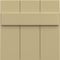Ekena Millwork 12"W x 12"H True Fit PVC Joined Board-n-Batten Shutters Sample, Natural Twine SAMPLE-TFPBBNT - alternate 1